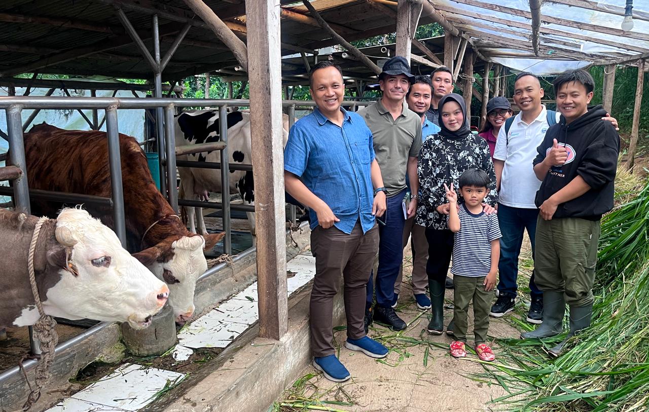 with Dairy & Farmers team
