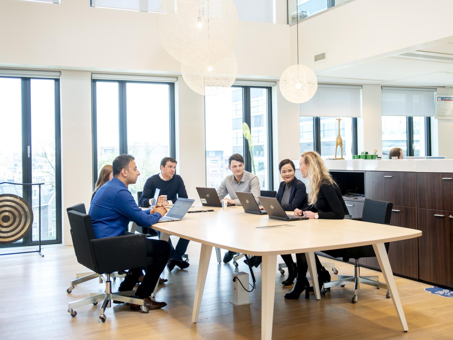 HR employees in meeting