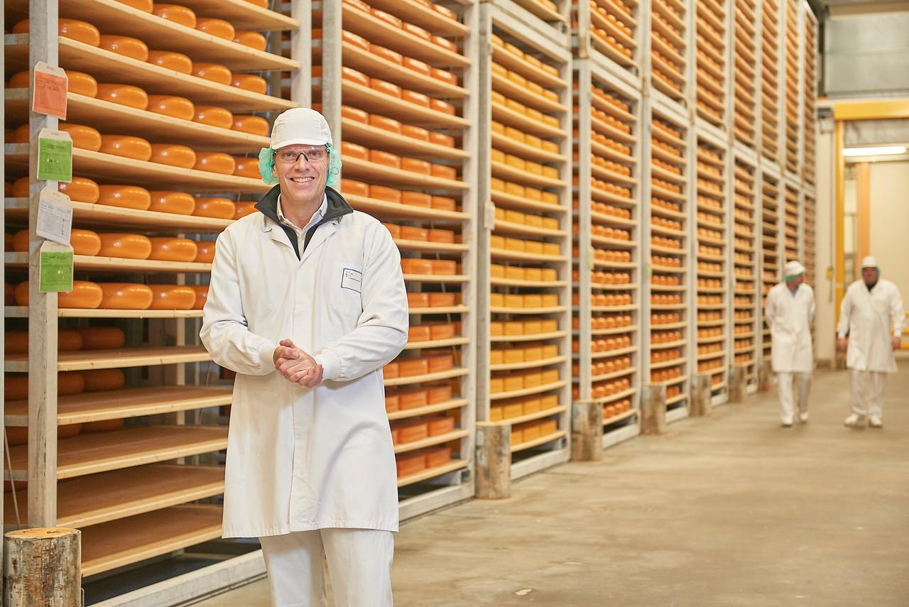 Cheese Factory in the Netherlands