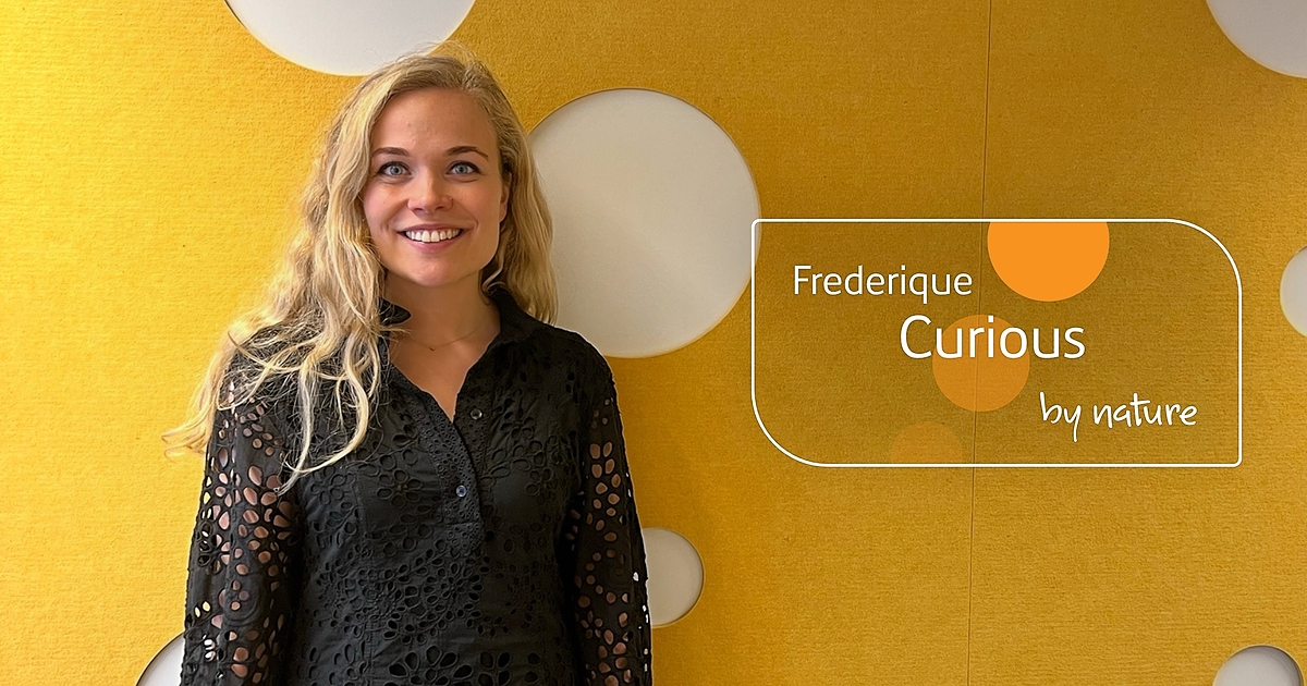 Finance Trainee Frederique - Curious by Nature