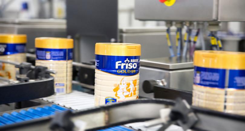 Productie van Friso producten in Beilen