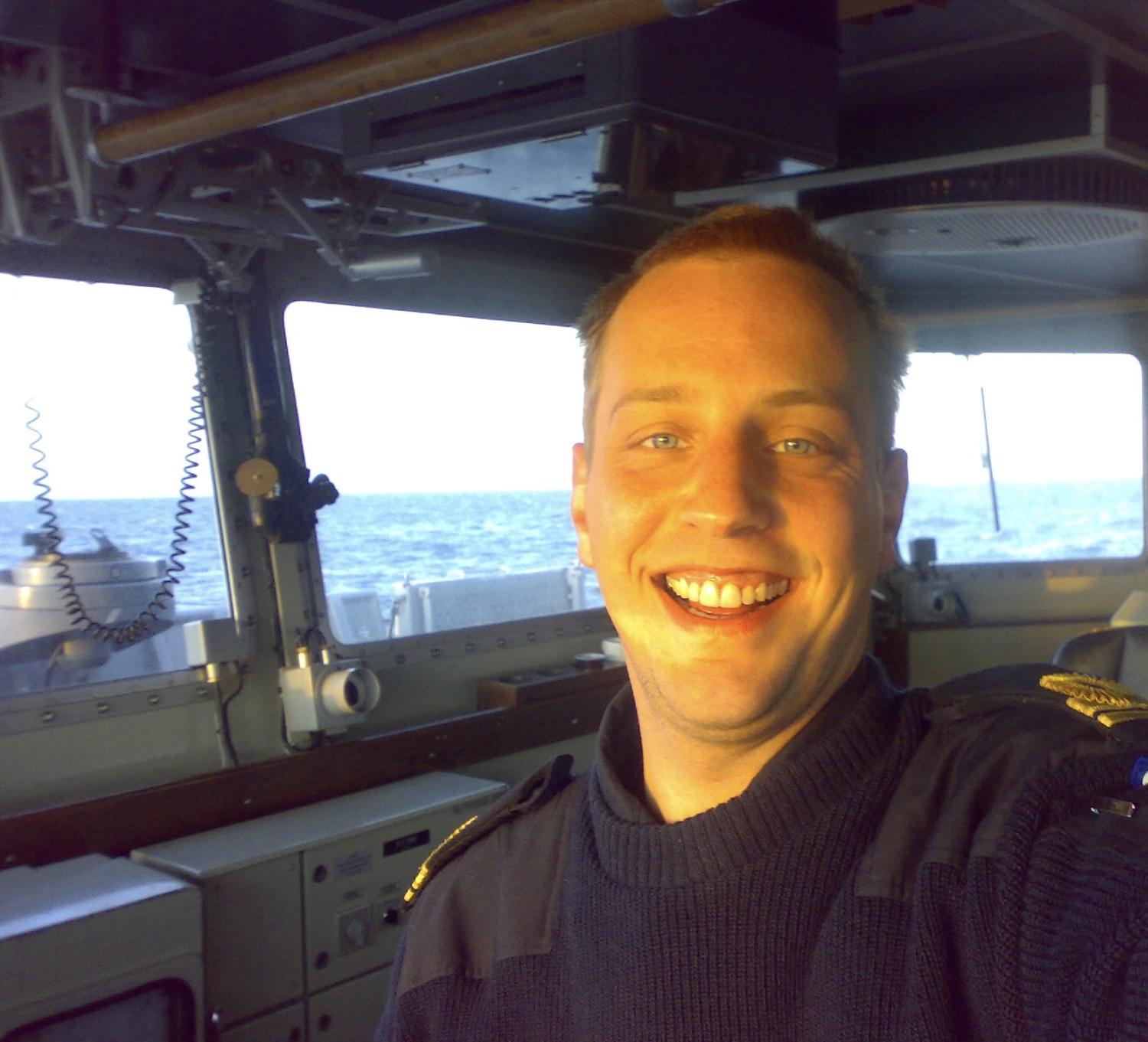 Joost in zijn Defensie tijd