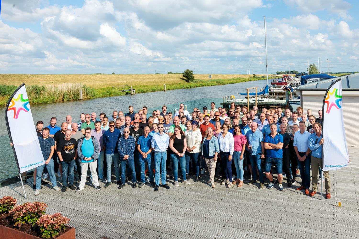 Het team van Bedum