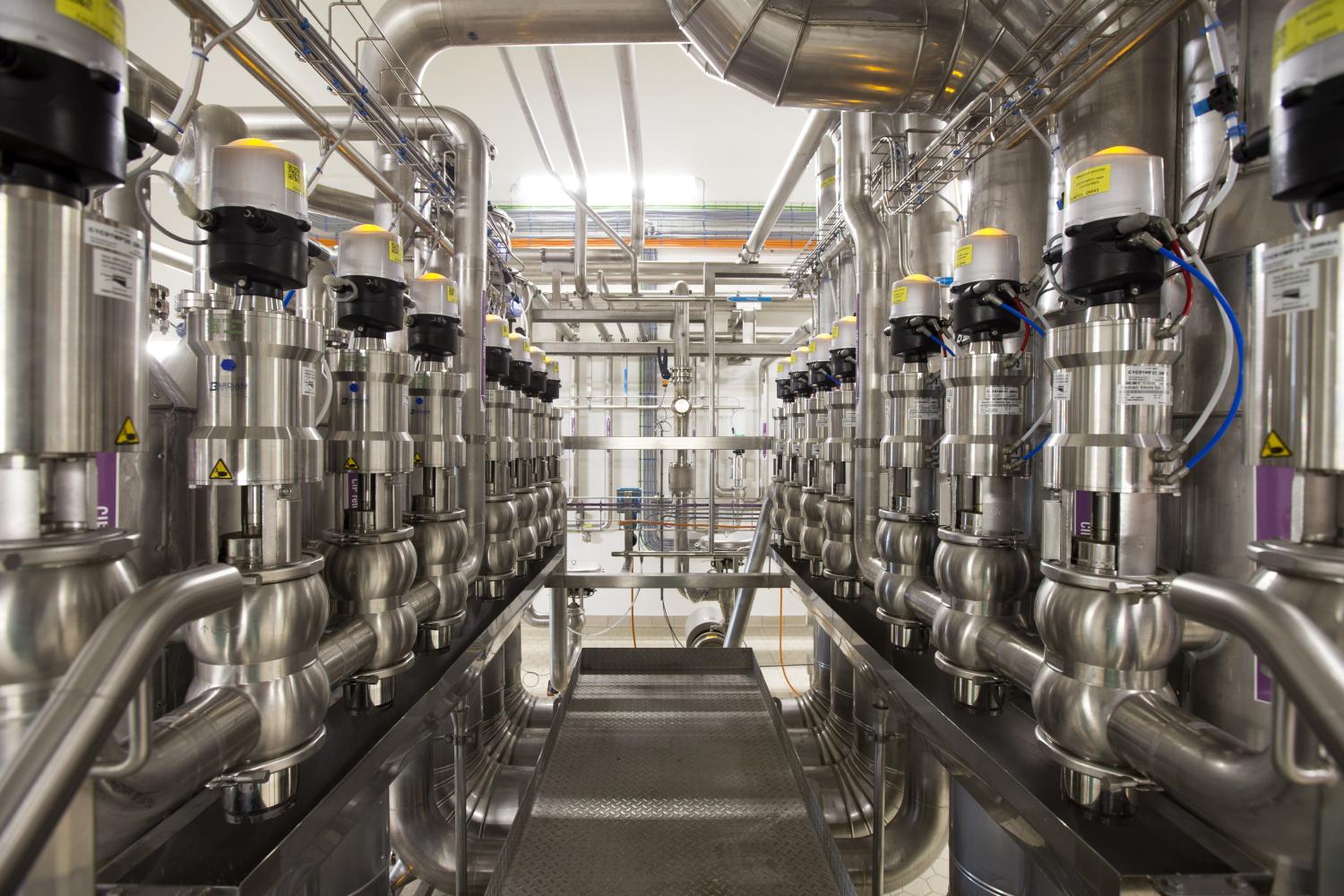 FrieslandCampina Leeuwarden, productie Pave