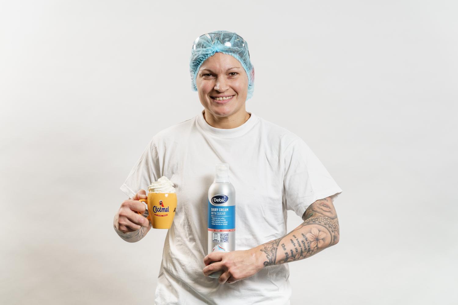 Lindsay Linassi - Machine Operator.