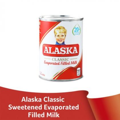 Alaska Classic Evaporated Filled Milk 