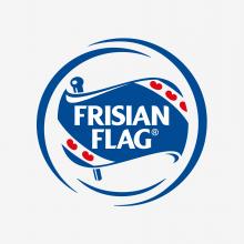 Logo of Frisian Flag a FrieslandCampina brand